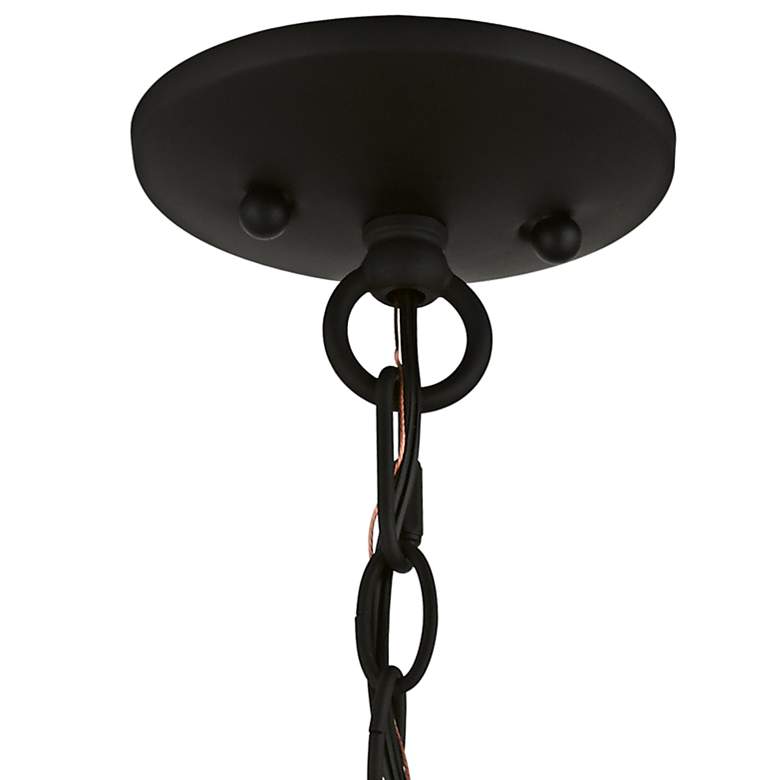 Image 7 Winchester 5 1/4" Wide Black Mini Pendant more views