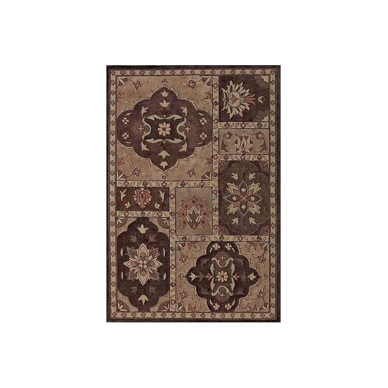 Image 1 Winchester Collection 5&#39;x6&#39;11 inch Lawton Olive Area Rug