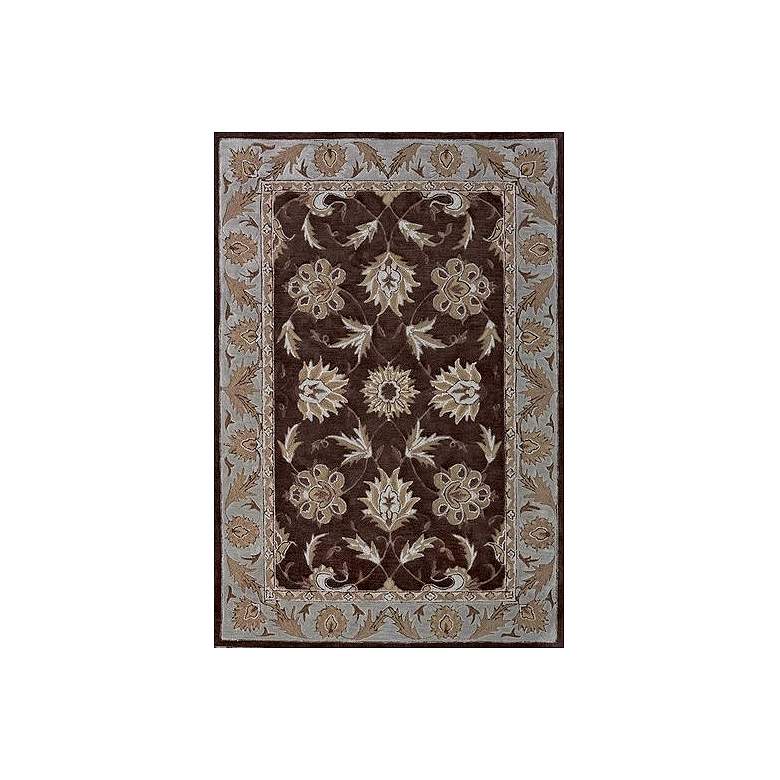 Image 1 Winchester Collection 5&#39;x6&#39;11 inch Linden Fudge Area Rug