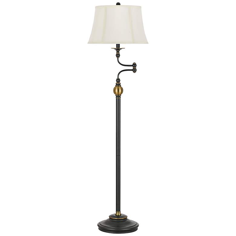 Image 1 Winchester Oil Rubbed Bronze Swing Arm Floor Lamp