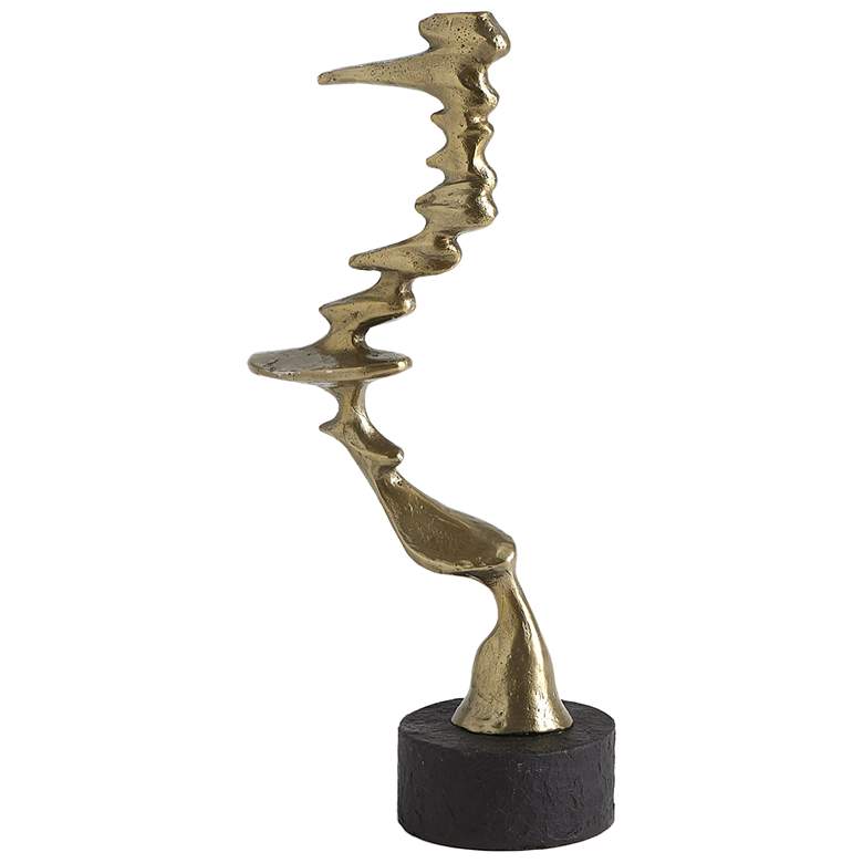 Image 1 Wind Blown Sculpture-Brass-Lg