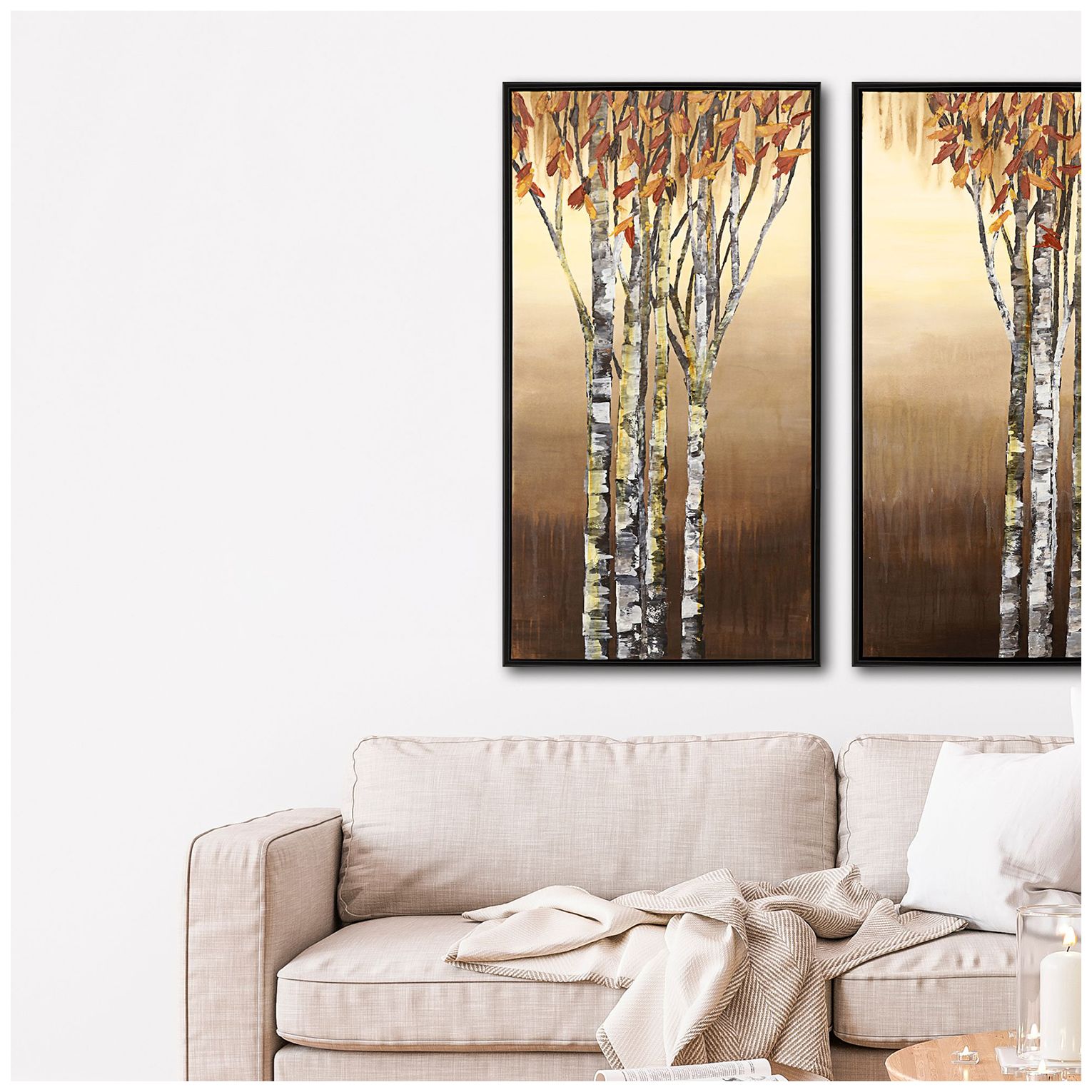 Image 4 Wind in the Trees I 26"W x 50"H Canvas more views