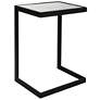 Windell Cantilever Black Accent Table