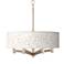 Windflowers Ava 6-Light Nickel Pendant Chandelier