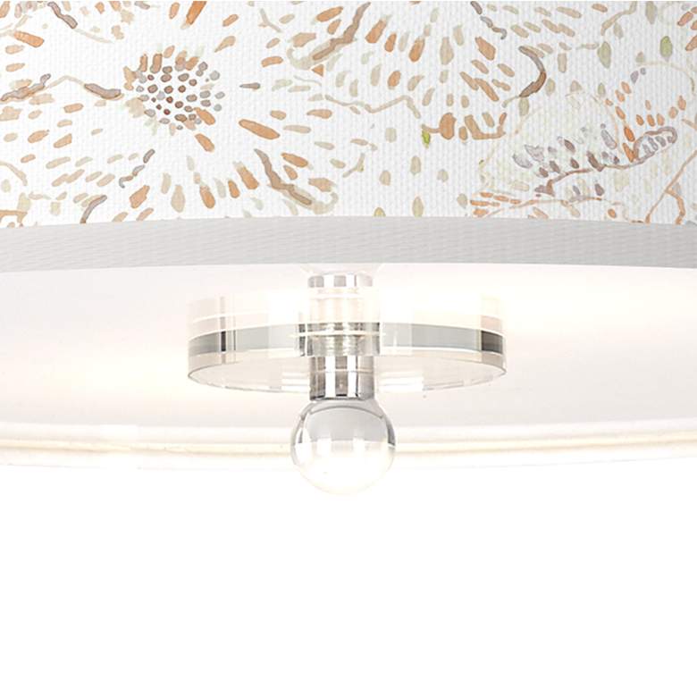 Image 3 Windflowers Giclee 16 inch Wide Semi-Flush Ceiling Light more views