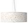 Windflowers Giclee 24" Wide 4-Light Pendant Chandelier