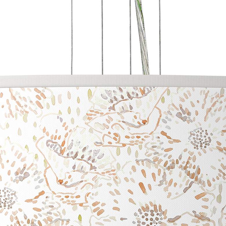 Image 2 Windflowers Giclee 24" Wide 4-Light Pendant Chandelier more views