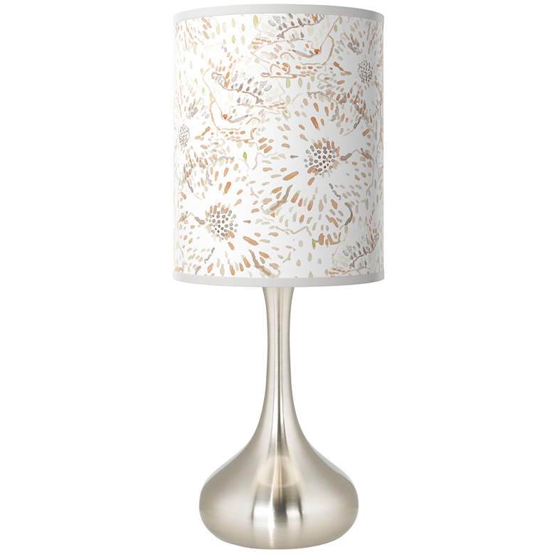 Image 1 Windflowers Giclee Droplet Table Lamp