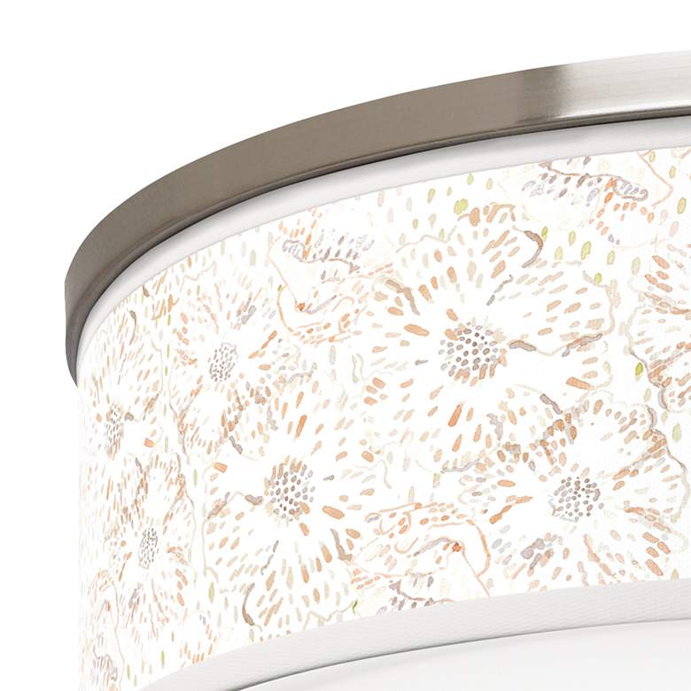Image 2 Windflowers Giclee Nickel 20 1/4" Wide Ceiling Light more views