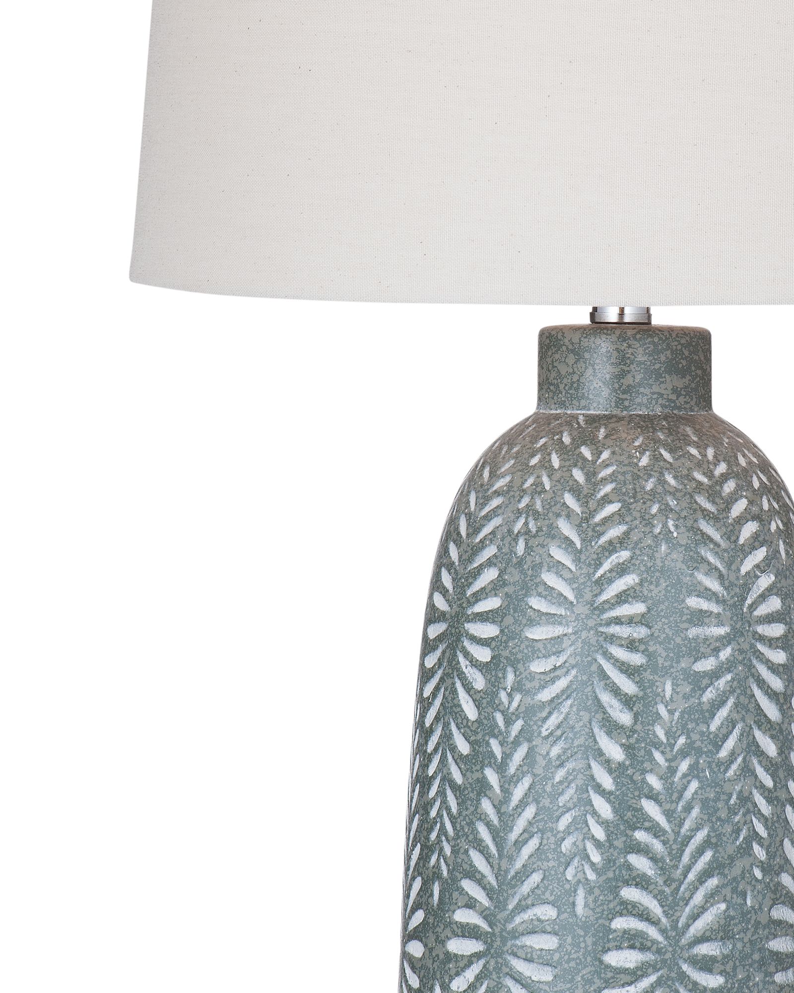 Image 2 Windham 31" High Green And Cream Table Lamp more views