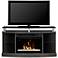 Windham Glass Front Media Console Fireplace