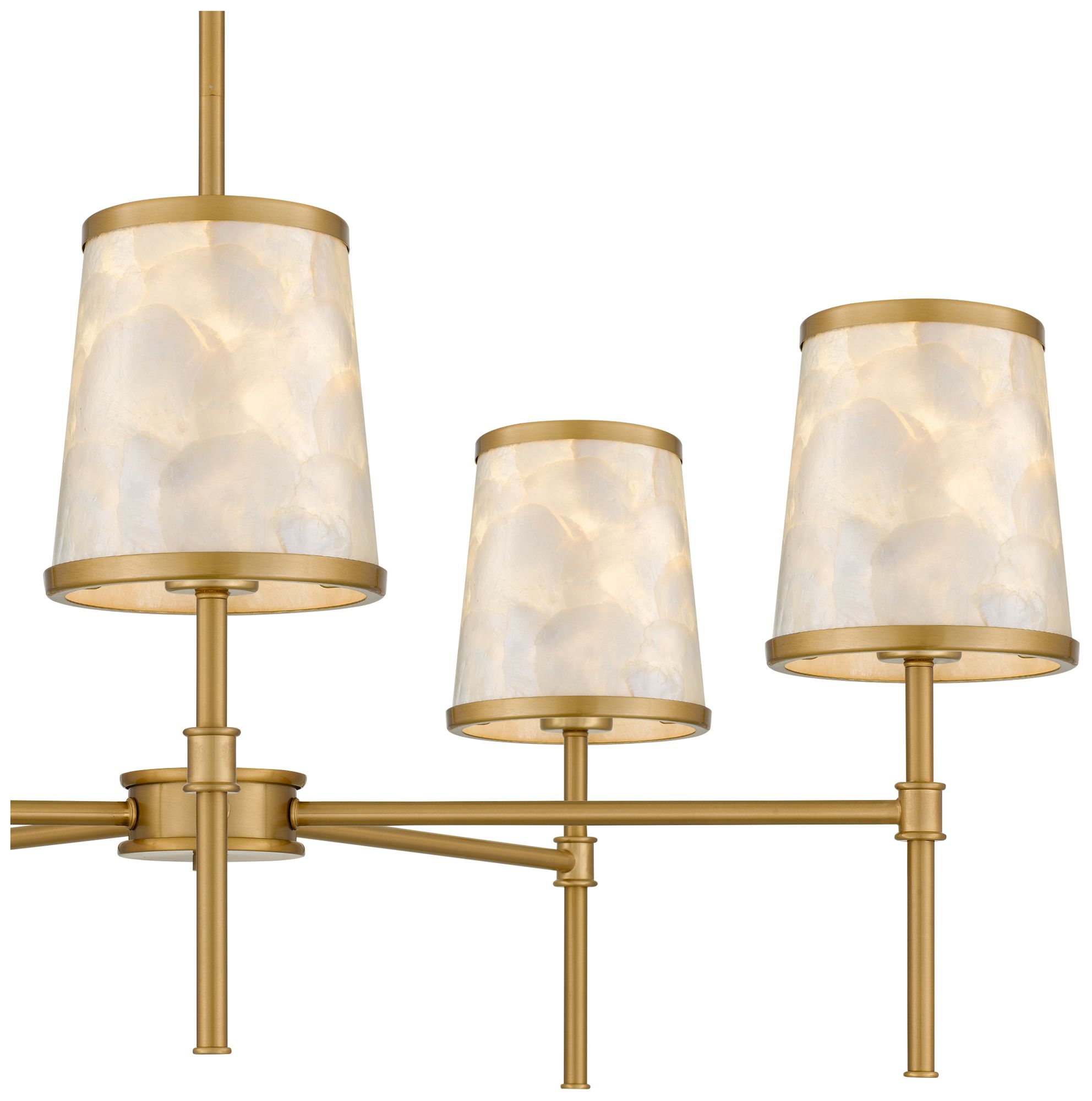 Image 6 Windley 5-Light Brushed Gold Chandelier more views