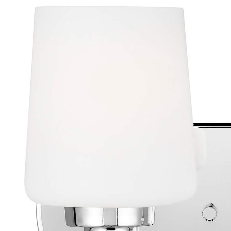 Image 2 Windom 7 1/2" High Chrome 2-Light Wall Sconce more views