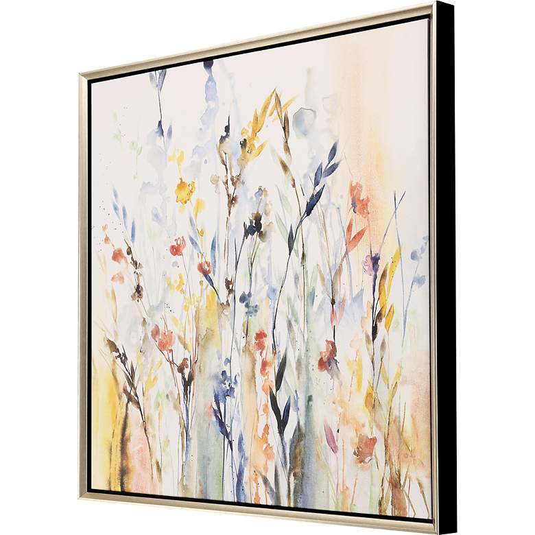 Image 5 Window Art I 38" Square Wood Framed Giclee Canvas Wall Art more views