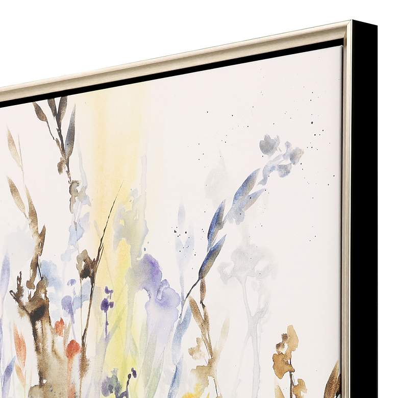 Image 4 Window Art II 38" Square Framed Giclee Canvas Wall Art more views