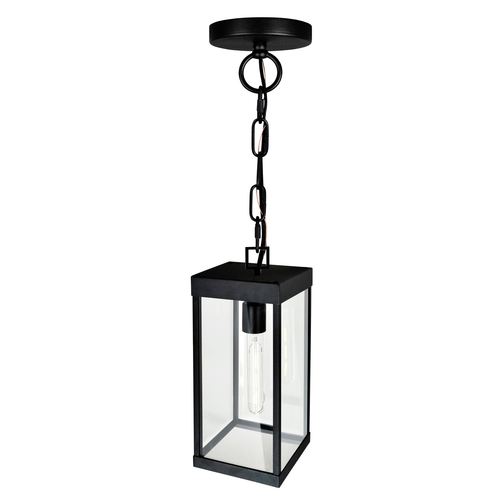 Image 4 Windsor 1 Light Black Outdoor Ceiling Light more views