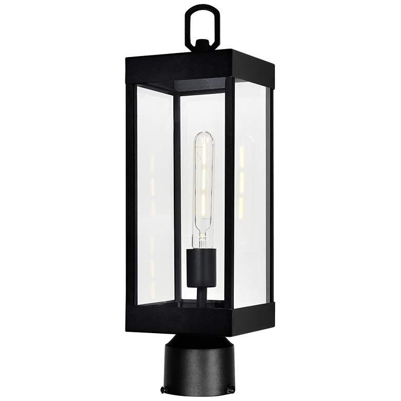 Image 1 Windsor 1 Light Black Outdoor Lantern Head