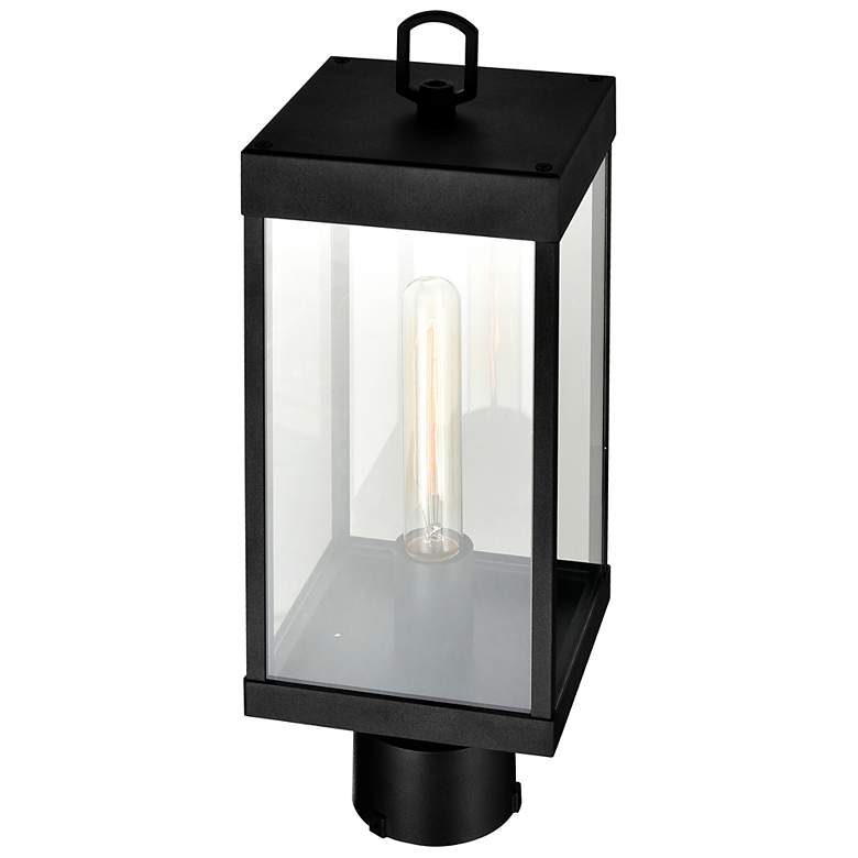 Image 3 Windsor 1 Light Black Outdoor Lantern Head more views