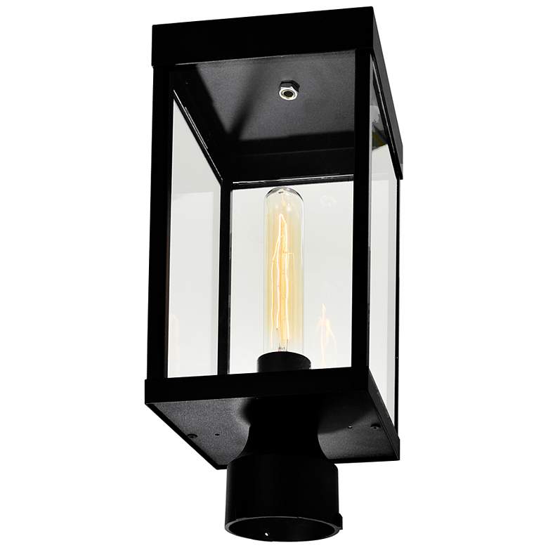 Image 4 Windsor 1 Light Black Outdoor Lantern Head more views