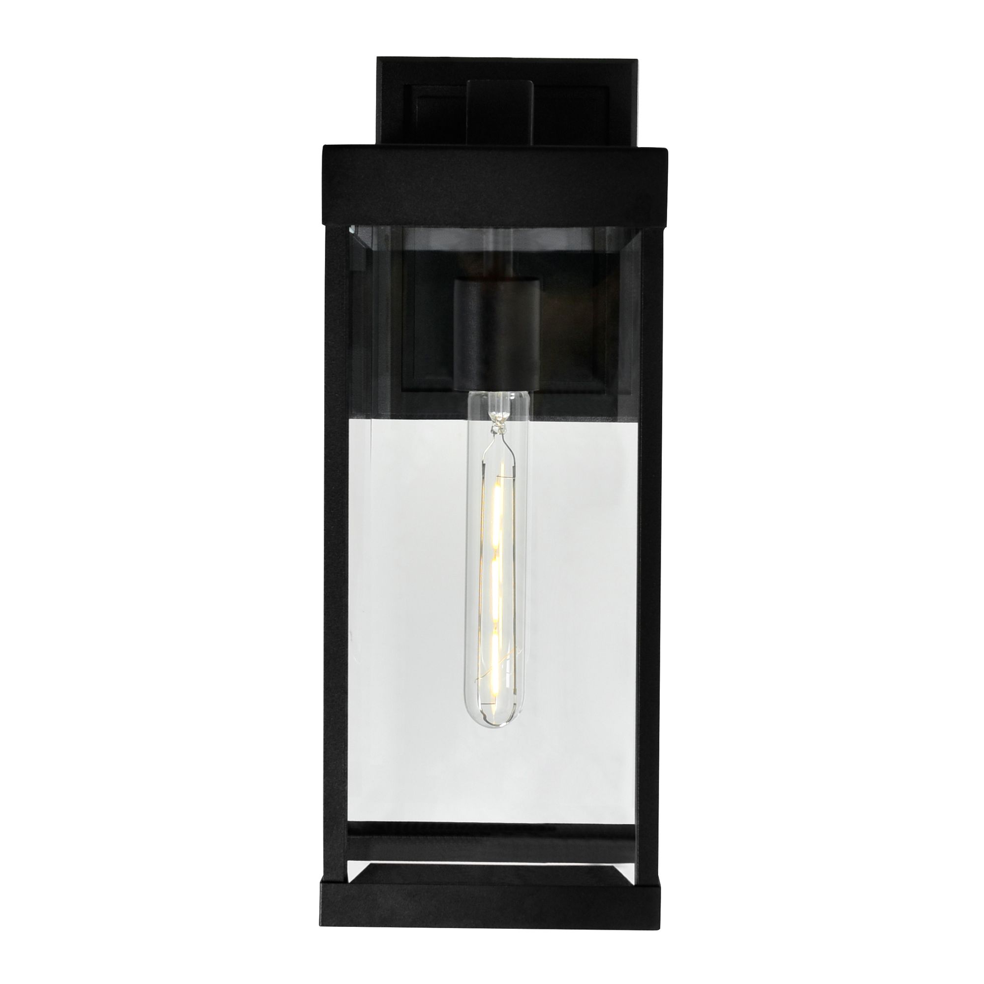 Image 3 Windsor 1 Light Black Outdoor Wall Light more views
