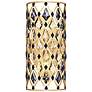 2_Windsor 17" High French Gold and Matte Black Wall Sconce more views