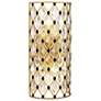 3_Windsor 21"H French Gold and Matte Black 2-Light Wall Sconce more views