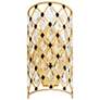 4_Windsor 21"H French Gold and Matte Black 2-Light Wall Sconce more views