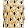 6_Windsor 21"H French Gold and Matte Black 2-Light Wall Sconce more views