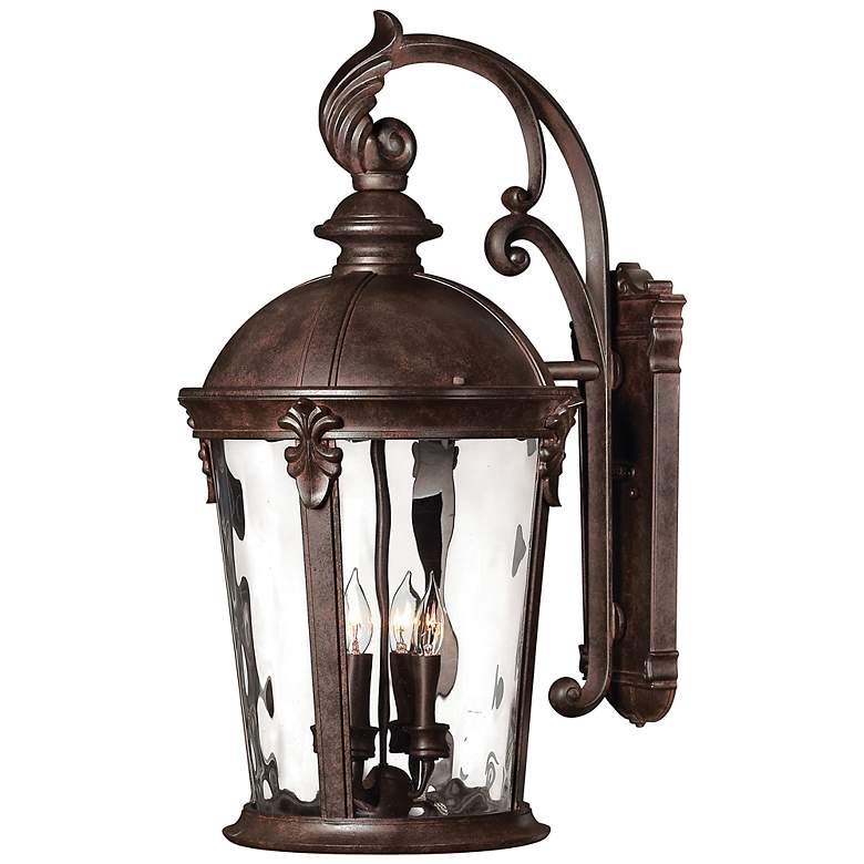 Image 2 Windsor 25 3/4" High River Rock 4-Light Outdoor Wall Light more views