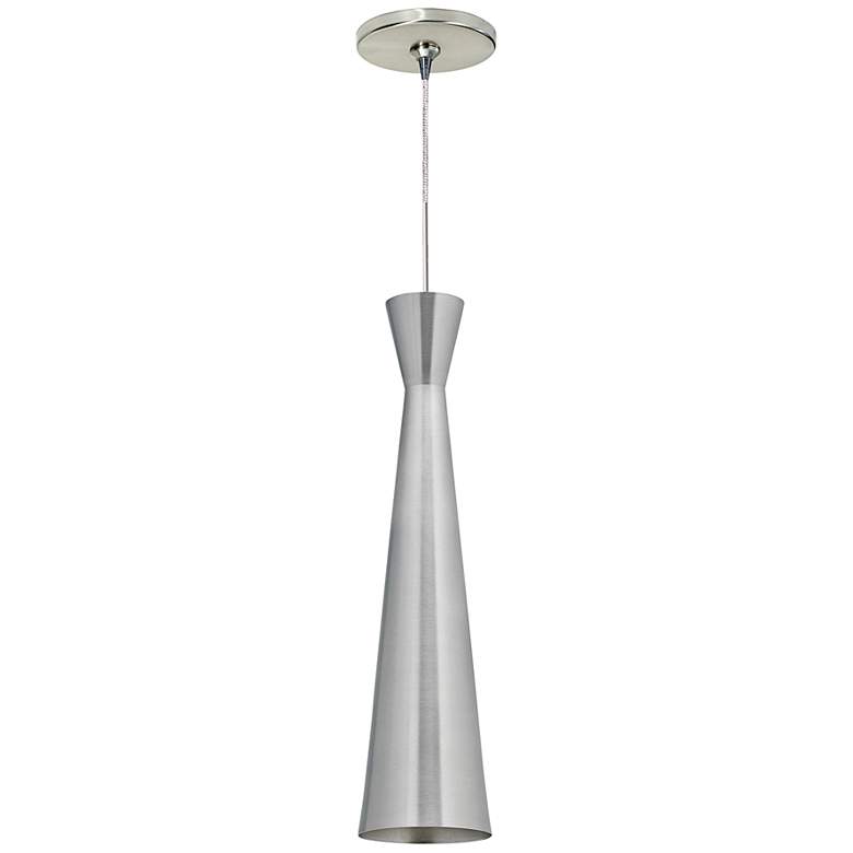Image 1 Windsor 4 1/2" Wide Satin Nickel Freejack Mini Pendant Light