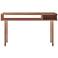 Windsor 47 1/4" Wide Pink and Natural 2-Shelf Console Table