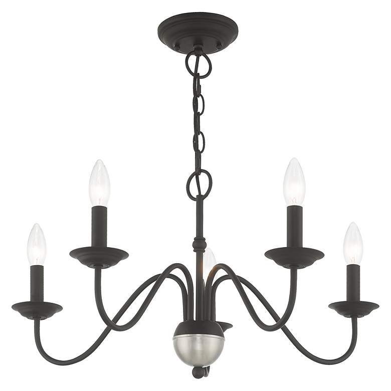 Image 6 Windsor 5 Light Black Chandelier more views
