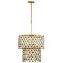 2_Windsor 7-Lt 2-Tier Crystal Chandelier - French Gold & Matte Black more views