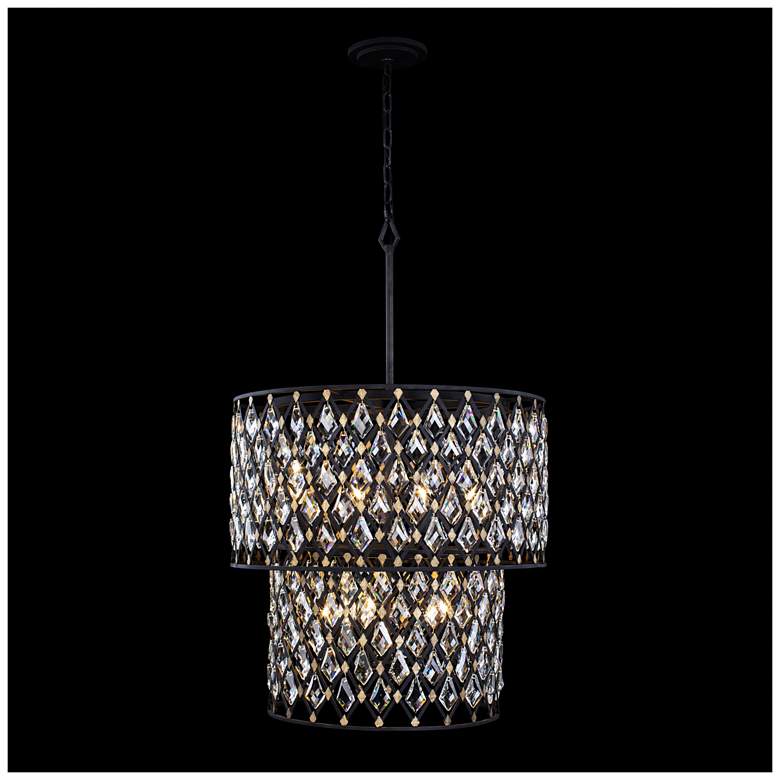 Image 4 Windsor 7-Lt 2-Tier Crystal Chandelier more views