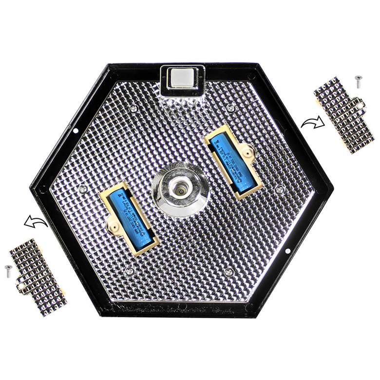 Image 4 Windsor 96" High Black Solar LED Outdoor Post Light w/ Base more views