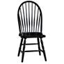 Windsor Antique Black Dining Chair
