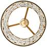 3_Windsor Crystal Pendant - French Gold & Matte Black more views