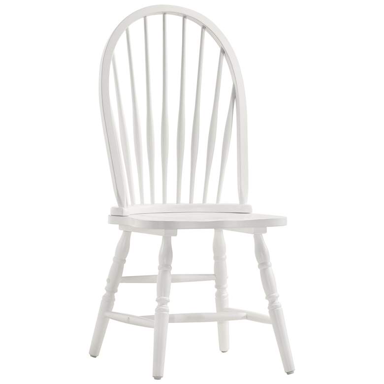 Image 1 Windsor Pure White Dining Chair