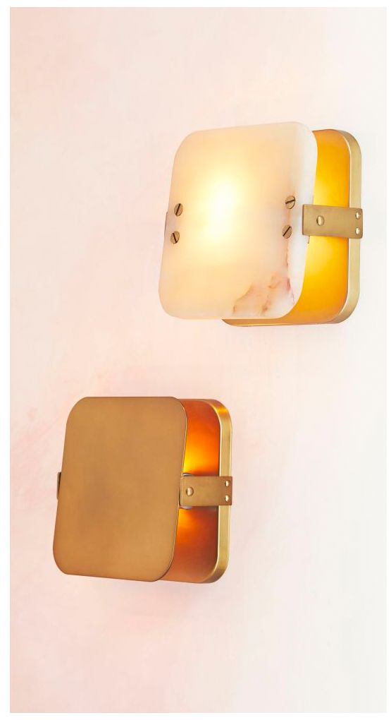 Image 5 Windsor Smith 8" High Antique Brass Wall Sconce more views