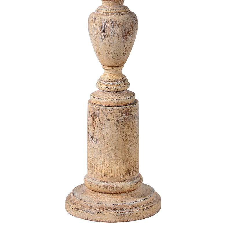 Image 5 Windsor White Wash Candlestick Floor Lamp more views
