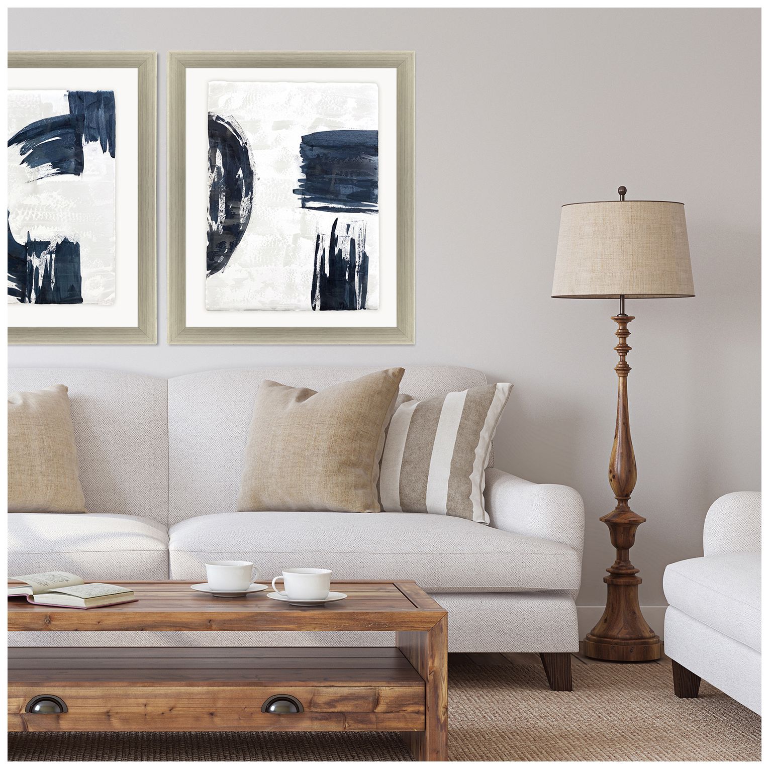 Image 2 Windstorm IV 29"W x 35"H Framed Art more views