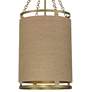 Windward Passage 14 1/2" Wide Brass and Natural Rope 4-Light Pendant