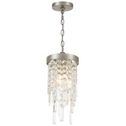 Winfield 1 Light Antique Silver Mini Pendant