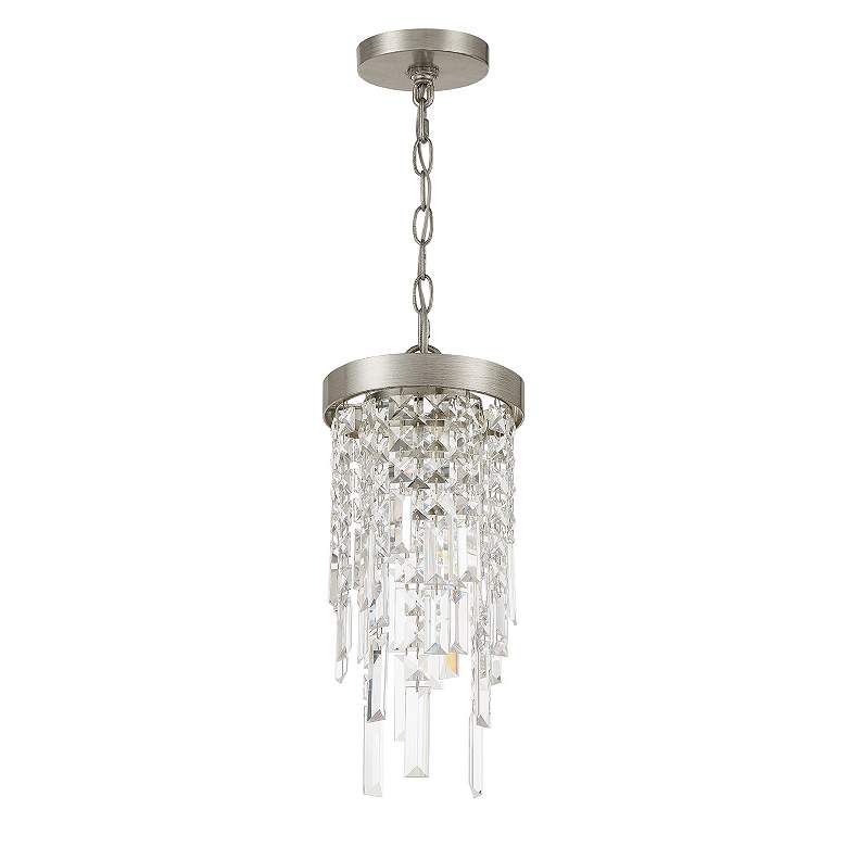 Image 3 Winfield 1 Light Antique Silver Mini Pendant more views