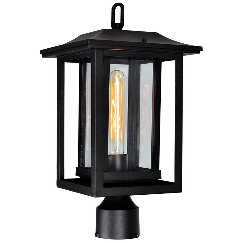 Image 1 Winfield 1 Light Black Outdoor Lantern Head