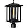 Winfield 1 Light Black Outdoor Lantern Head
