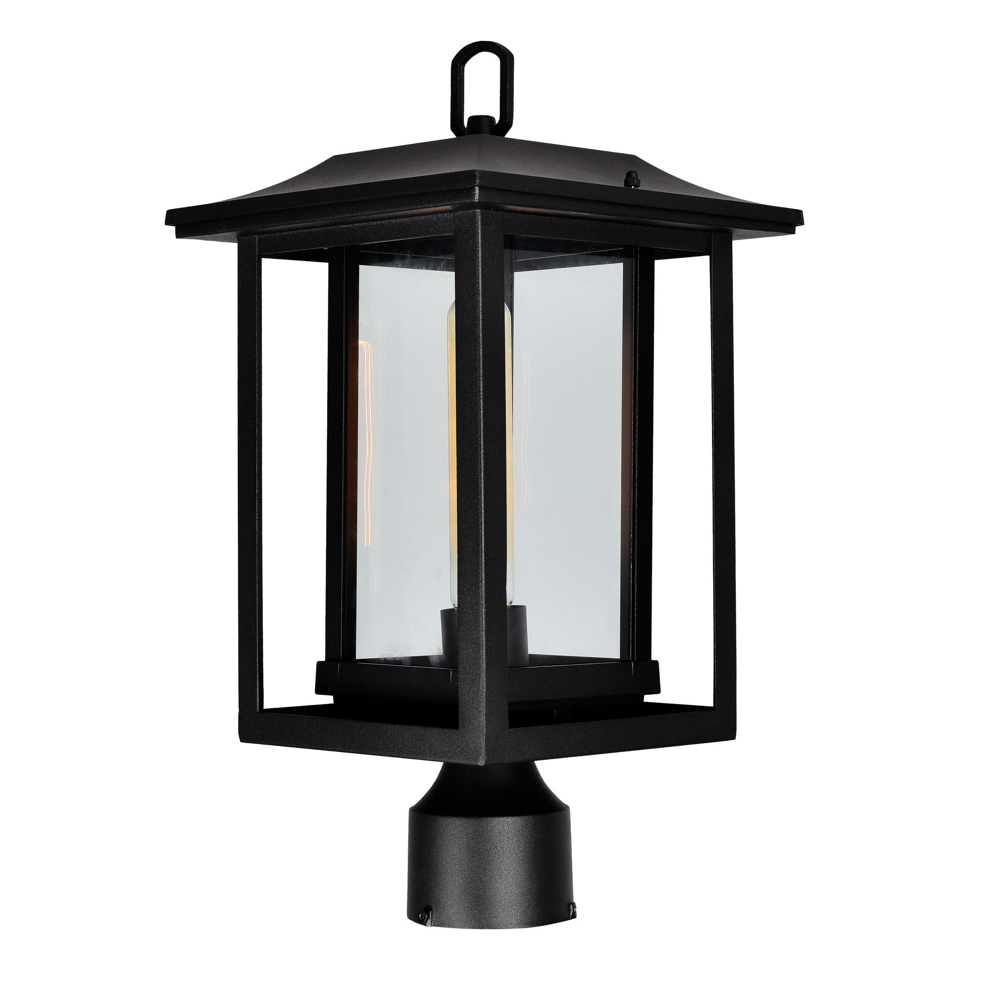 Image 2 Winfield 1 Light Black Outdoor Lantern Head more views