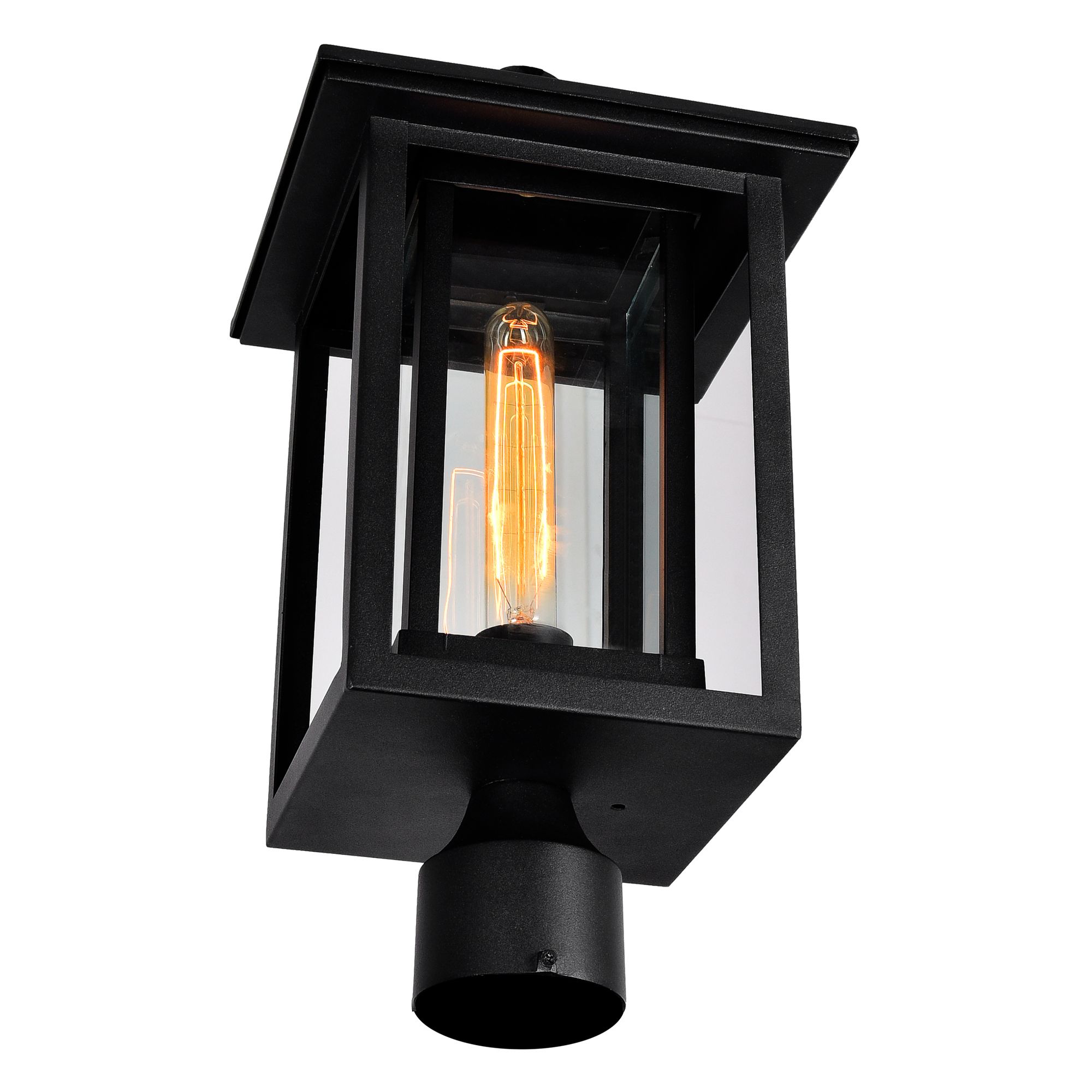 Image 5 Winfield 1 Light Black Outdoor Lantern Head more views