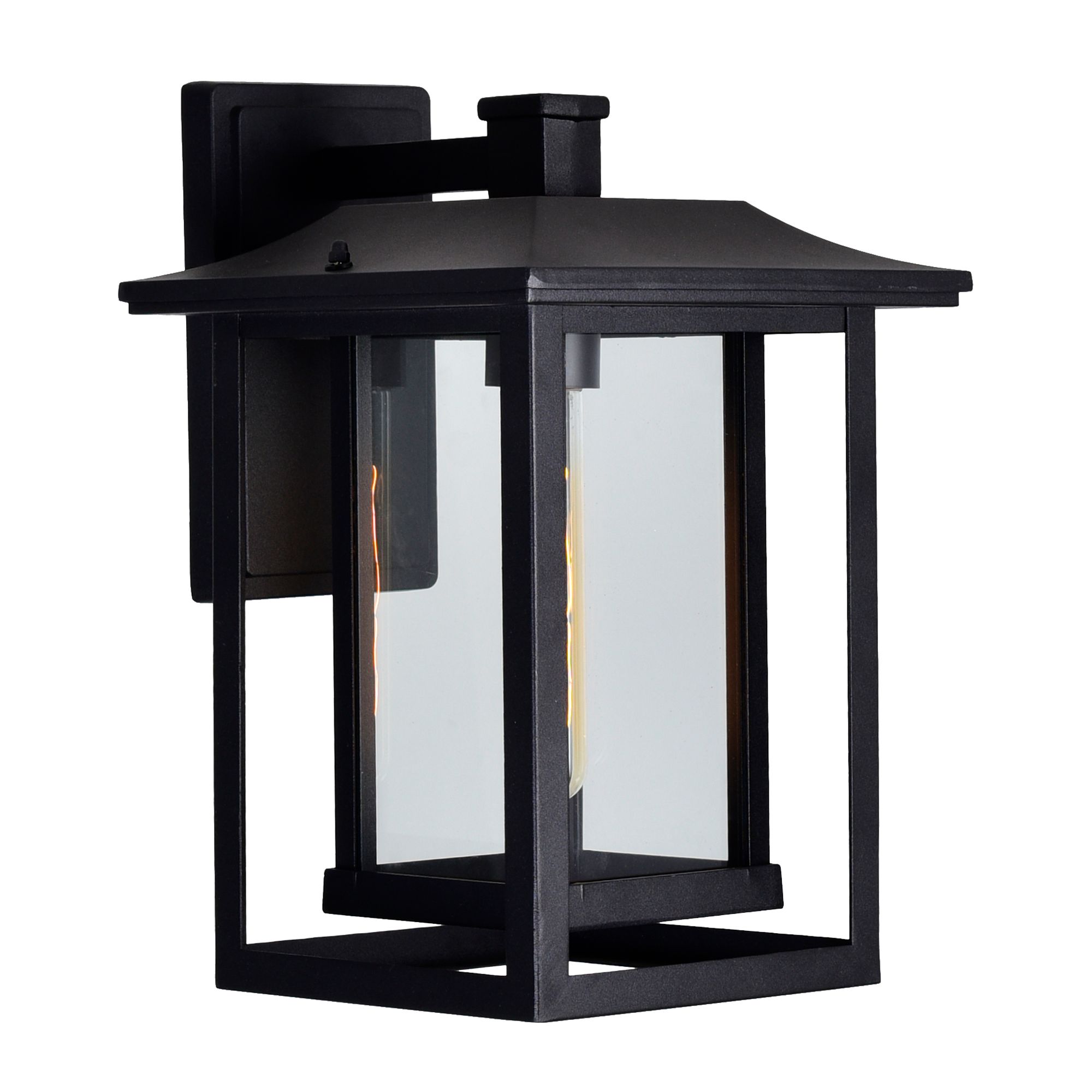 Image 3 Winfield 1 Light Black Outdoor Wall Light more views