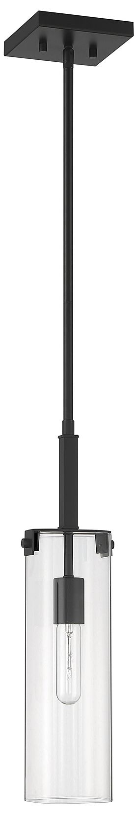 Thumbnail2 of Winfield 1-Light Mini-Pendant in Matte Black more views